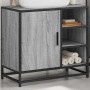 Mueble lavabo baño madera contrachapada sonoma gris 65x33x60 cm de , Muebles de baño - Ref: Foro24-849287, Precio: 78,21 €, D...