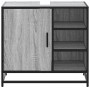 Mueble lavabo baño madera contrachapada sonoma gris 65x33x60 cm de , Muebles de baño - Ref: Foro24-849287, Precio: 78,21 €, D...