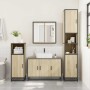 Armario lavabo baño madera ingeniería roble sonoma 90x33x60 cm de , Muebles de baño - Ref: Foro24-849270, Precio: 84,14 €, De...