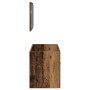 Mueble de baño con espejo de madera antigua madera ingeniería de , Muebles de baño - Ref: Foro24-856381, Precio: 93,90 €, Des...