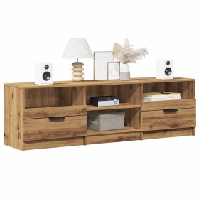 Mueble de TV madera de ingeniería roble artisan 150x33,5x45 cm de , Muebles TV - Ref: Foro24-856853, Precio: 97,63 €, Descuen...