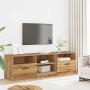 Mueble de TV madera de ingeniería roble artisan 150x33,5x45 cm de , Muebles TV - Ref: Foro24-856853, Precio: 97,63 €, Descuen...