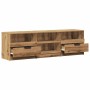 Mueble de TV madera de ingeniería roble artisan 150x33,5x45 cm de , Muebles TV - Ref: Foro24-856853, Precio: 97,63 €, Descuen...