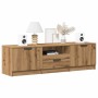 Mueble de TV madera de ingeniería roble artisan 140x35x40 cm de , Muebles TV - Ref: Foro24-856851, Precio: 105,91 €, Descuent...
