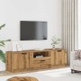 Mueble de TV madera de ingeniería roble artisan 140x35x40 cm de , Muebles TV - Ref: Foro24-856851, Precio: 105,91 €, Descuent...