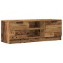 Mueble de TV madera contrachapada madera antigua 102x35x36,5 cm de , Muebles TV - Ref: Foro24-856858, Precio: 67,57 €, Descue...