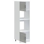 Armarios para horno 2 uds Lucca gris hormigón madera ingeniería de , Armarios de cocina - Ref: Foro24-3315035, Precio: 202,28...