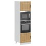 Armarios para horno 2uds Lucca roble artisan madera ingeniería de , Armarios de cocina - Ref: Foro24-3315040, Precio: 195,23 ...