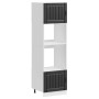 Armarios para horno 2 uds Kalmar negra madera de ingeniería de , Armarios de cocina - Ref: Foro24-3315042, Precio: 194,53 €, ...