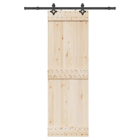 Kit de herrajes para puertas correderas acero negro 152,5 cm de , Artículos para puertas - Ref: Foro24-4009706, Precio: 64,54...