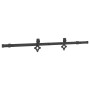 Kit de herrajes para puertas correderas acero negro 152,5 cm de , Artículos para puertas - Ref: Foro24-4009706, Precio: 64,54...