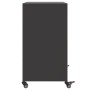 Aparador de acero negro 68x39x72 cm de , Aparadores - Ref: Foro24-846650, Precio: 101,40 €, Descuento: %