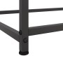 Aparador de acero laminado en frío negro 100,5x39x107 cm de , Aparadores - Ref: Foro24-846596, Precio: 105,40 €, Descuento: %