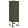 Aparador de acero verde oliva 36x39x123 cm de , Aparadores - Ref: Foro24-846528, Precio: 101,49 €, Descuento: %