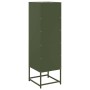 Aparador de acero verde oliva 36x39x123 cm de , Aparadores - Ref: Foro24-846528, Precio: 101,49 €, Descuento: %