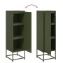 Aparador de acero verde oliva 36x39x123 cm de , Aparadores - Ref: Foro24-846528, Precio: 101,49 €, Descuento: %