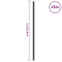 Membrana para malezas PP negra 4x25 m de , Mallas antihierbas - Ref: Foro24-4005201, Precio: 67,72 €, Descuento: %