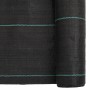 Membrana para malezas PP negra 1,5x200 m de , Mallas antihierbas - Ref: Foro24-4005191, Precio: 146,30 €, Descuento: %