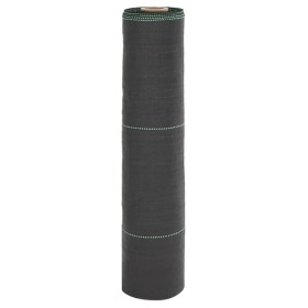 Membrana para malezas PP negra 0,5x25 m de , Mallas antihierbas - Ref: Foro24-4005208, Precio: 22,16 €, Descuento: %