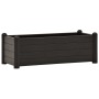 Arriate elevado de jardín PP gris antracita 100x43x35 cm de vidaXL, Maceteros y jardineras - Ref: Foro24-313977, Precio: 93,9...