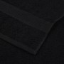 Toallas de sauna 10 uds 100% algodón negro 80x200 cm 360 gsm de , Toallas - Ref: Foro24-136961, Precio: 118,33 €, Descuento: %
