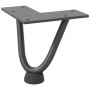 Patas de mesa tipo horquilla 4 uds acero macizo antracita 10 cm de , Patas para mesas - Ref: Foro24-4012410, Precio: 28,33 €,...