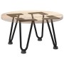 Patas de mesa tipo horquilla 4 uds acero macizo negro 20 cm de , Patas para mesas - Ref: Foro24-4012412, Precio: 33,43 €, Des...
