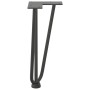 Patas de mesa tipo horquilla 4 uds acero macizo antracita 30 cm de , Patas para mesas - Ref: Foro24-4012438, Precio: 44,66 €,...