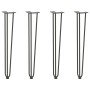 Patas de mesa tipo horquilla 4 uds acero macizo antracita 72 cm de , Patas para mesas - Ref: Foro24-4012446, Precio: 71,39 €,...