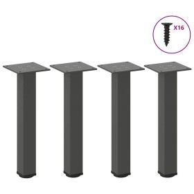 Patas para mesa de centro 4 uds acero antracita 30-32 cm de , Patas para mesas - Ref: Foro24-4012450, Precio: 37,67 €, Descue...