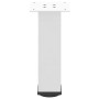 Patas para mesa de centro 4 uds acero blanco 42-44 cm de , Patas para mesas - Ref: Foro24-4012465, Precio: 68,35 €, Descuento: %