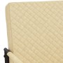 Silla voladiza cuero sintético crema en Sillones | Comprar online en Foru.es