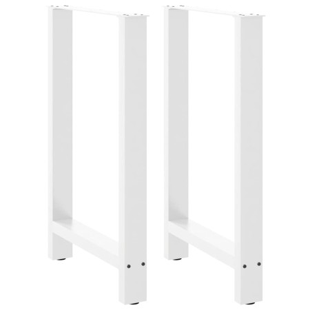 Patas de mesa de centro acero blanco 2 uds 60x(90-91) cm de , Patas para mesas - Ref: Foro24-4013333, Precio: 95,61 €, Descue...