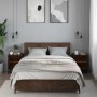 Mesitas noche 2 uds madera ingeniería roble ahumado 40x31x50 cm de , Mesitas de noche - Ref: Foro24-848704, Precio: 62,68 €, ...
