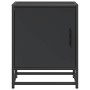 Mesitas de noche 2uds madera ingeniería negro 40x31x50 cm metal de , Mesitas de noche - Ref: Foro24-848710, Precio: 67,24 €, ...