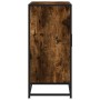Aparador madera ingeniería y metal roble ahumado 68x35x76 cm de , Aparadores - Ref: Foro24-848966, Precio: 74,86 €, Descuento: %