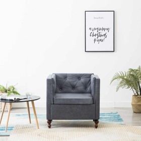 Sillón de tela gris en Sillones | Comprar online en Foru.es