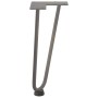 Patas mesa tipo horquilla 4 uds acero macizo acero natural 30cm de , Patas para mesas - Ref: Foro24-4012419, Precio: 39,19 €,...