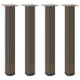 Patas para mesa de centro 4 uds acero acero natural 72-74 cm de , Patas para mesas - Ref: Foro24-4012471, Precio: 82,68 €, De...