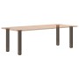 Patas para mesa de centro 4 uds acero acero natural 72-74 cm de , Patas para mesas - Ref: Foro24-4012471, Precio: 82,68 €, De...