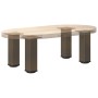Patas para mesa de centro 4 uds acero acero natural 42-44 cm de , Patas para mesas - Ref: Foro24-4012467, Precio: 68,38 €, De...