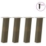 Patas para mesa de centro 4 uds acero acero natural 30 cm de , Patas para mesas - Ref: Foro24-4012499, Precio: 59,83 €, Descu...