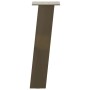 Patas para mesa de centro 4 uds acero acero natural 42 cm de , Patas para mesas - Ref: Foro24-4012503, Precio: 69,41 €, Descu...