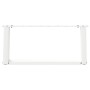 Patas de mesa de centro forma U 2uds acero blanco 60x(30-31) cm de , Patas para mesas - Ref: Foro24-4012749, Precio: 69,05 €,...