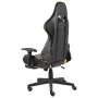 Silla gaming giratoria con reposapiés PVC dorado de vidaXL, Sillones para videojuegos - Ref: Foro24-20498, Precio: 188,14 €, ...