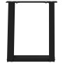 Patas de mesa de centro forma U 2uds acero negro 28x(42-43) cm de , Patas para mesas - Ref: Foro24-4012756, Precio: 49,08 €, ...