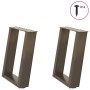 Patas para mesa de centro en forma de U 2 uds antracita acero de , Patas para mesas - Ref: Foro24-4012763, Precio: 62,88 €, D...