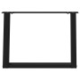 Patas de mesa de centro forma U 2uds acero negro 60x(42-43) cm de , Patas para mesas - Ref: Foro24-4012768, Precio: 71,17 €, ...