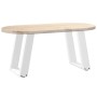 Patas de mesa de centro forma U 2uds acero blanco 38x(42-43) cm de , Patas para mesas - Ref: Foro24-4012761, Precio: 62,82 €,...