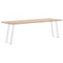 Patas de mesa consola forma U 2 uds acero blanco 28x(72-73) cm de , Patas para mesas - Ref: Foro24-4012777, Precio: 68,17 €, ...